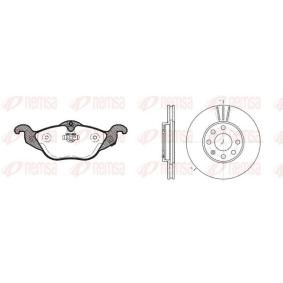 Comprar Kit de discos de freno y pastillas de REMSA 8684.00 a bajo precio de 71,65 €