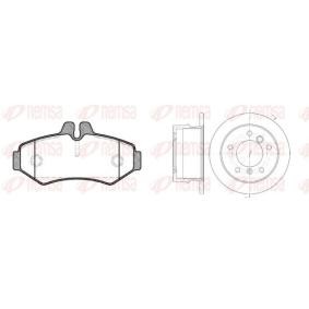 Comprar Kit de discos de freno y pastillas de REMSA 8733.00 a bajo precio de 151,08 €