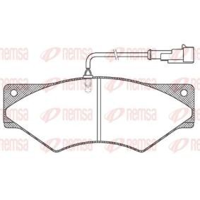 Acquista Kit pastiglie freni da REMSA JCA 436.41 a buon mercato per soli 62,32 €