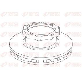 Comprar Disco de freno de REMSA NCA1042.20 a bajo precio de 172,41 €
