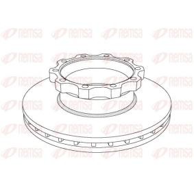 Comprar Disco de freno de REMSA NCA1044.20 a bajo precio de 234,05 €