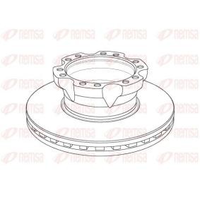 Comprar Disco de freno de REMSA NCA1154.20 a bajo precio de 174,27 €