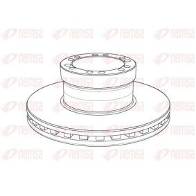 Comprar Disco de freno de REMSA NCA1156.20 a bajo precio de 170,78 €