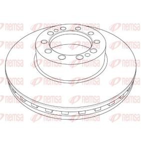 Comprar Disco de freno de REMSA NCA1210.20 a bajo precio de 233,15 €