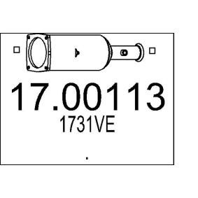 Compre Filtro de partículas da MTS 17.00113 a um preço baixo por 338,51 €