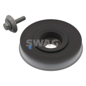 Achetez des Poulie damper (vilebrequin) SWAG 62 93 3791 à prix pour 100,39 €