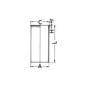Köp Cylinderfoder av KOLBENSCHMIDT 89167190 till det låga priset 995,11 kr