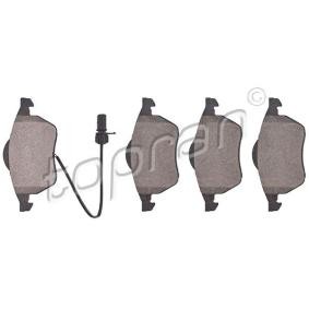 Acquista Kit pastiglie freni da TOPRAN 108 804 a buon mercato per soli 38,52 €