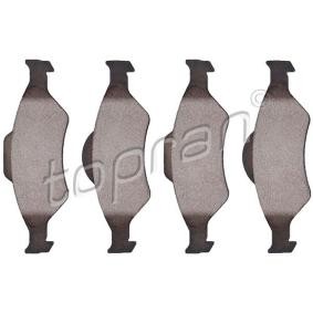 Acquista Kit pastiglie freni da TOPRAN 301 891 a buon mercato per soli 21,89 €