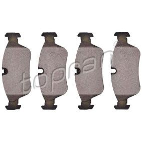 Acquista Kit pastiglie freni da TOPRAN 501 243 a buon mercato per soli 31,93 €