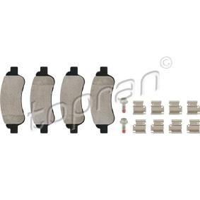 Compre Pastilhas de travão da TOPRAN 723 134 a um preço baixo por 23,22 €