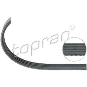 Achetez des Courroie Poly-V TOPRAN 500 689 à prix pour 9,43 €