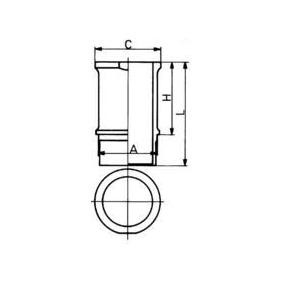 Köp Cylinderfoder av KOLBENSCHMIDT 89584110 till det låga priset 453,44 kr