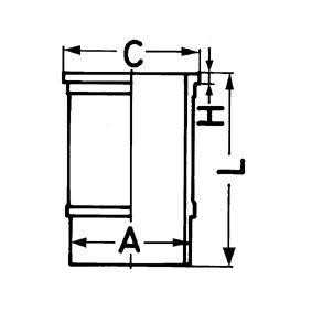 Köp Cylinderfoder av KOLBENSCHMIDT 88524110 till det låga priset 703,99 kr