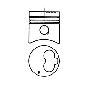 Achetez des Piston KOLBENSCHMIDT 93085620 à prix pour 17,87 €