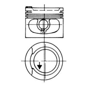 Achetez des Piston KOLBENSCHMIDT 93928630 à prix pour 52,47 €