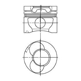 Comprar Pistón de KOLBENSCHMIDT 94823700 a bajo precio de 101,40 €