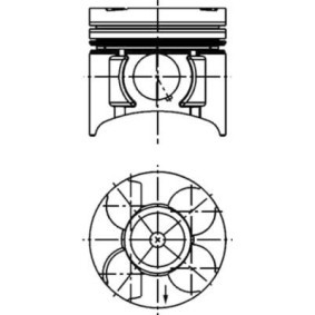 Kolben 40391620