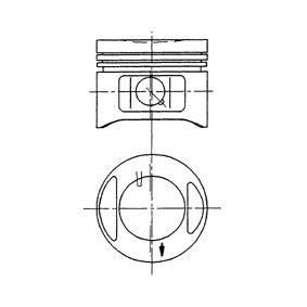 Achetez des Piston KOLBENSCHMIDT 94910710 à prix pour 97,28 €