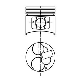 Achetez des Piston KOLBENSCHMIDT 40069600 à prix pour 111,56 €
