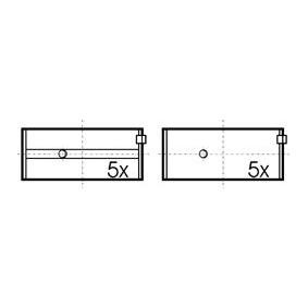 Acquista Kit cuscinetto albero a gomiti da KOLBENSCHMIDT 77131608 a buon mercato per soli 25,40 €