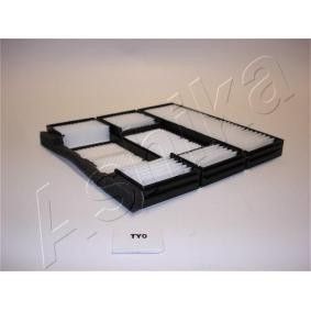 Achetez des Filtre d'habitacle ASHIKA 21-TY-TY0 à prix pour 18,31 €