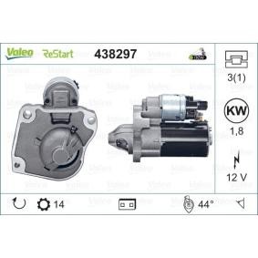 Köp Startmotor av VALEO 438297 till det låga priset 3021,48 kr