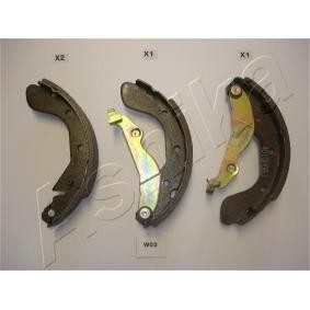 Comprar Juego de zapatas de frenos de ASHIKA 55-W0-003 a bajo precio de 29,35 €