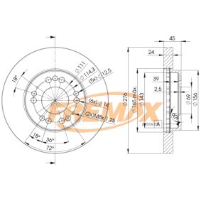 Bremsscheibe von FREMAX