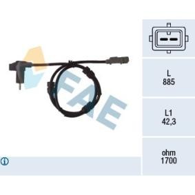 Comprar Sensor ABS de FAE 78091 a bajo precio de 52,07 €