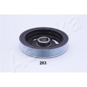 Achetez des Poulie damper (vilebrequin) ASHIKA 122-02-203 à prix pour 56,91 €