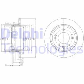 Bremsscheibe BG4082C für i30 CW (GD) für 28,50 CHF