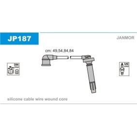 Compre Jogo de cabos de ignição da JANMOR JP187 a um preço baixo por 46,71 €