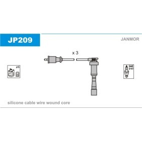 Compre Jogo de cabos de ignição da JANMOR JP209 a um preço baixo por 49,59 €