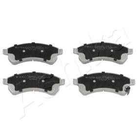 Achetez des Plaquettes de frein ASHIKA 50-00-025 à prix pour 27,47 €