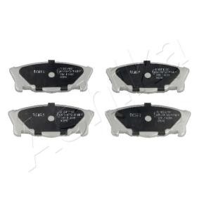Achetez des Plaquettes de frein ASHIKA 50-06-603 à prix pour 18,35 €