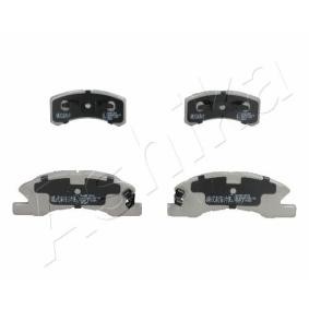 Achetez des Plaquettes de frein ASHIKA 50-06-609 à prix pour 28,05 €
