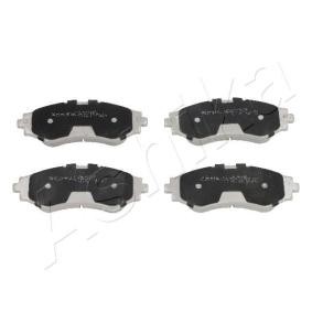Achetez des Plaquettes de frein ASHIKA 50-W0-003 à prix pour 31,98 €