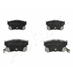 Achetez des Plaquettes de frein ASHIKA 51-05-598 à prix pour 31,98 €