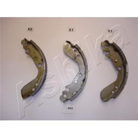 Comprar Juego de zapatas de frenos de ASHIKA 55-04-493 a bajo precio de 26,23 €