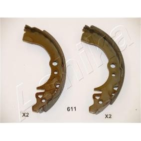 Comprar Juego de zapatas de frenos de ASHIKA 55-06-611 a bajo precio de 14,51 €