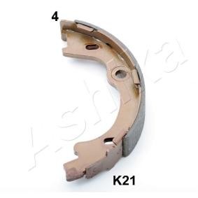 Köp Handbromsbackar av ASHIKA 55-0K-K21 till det låga priset 332,37 kr