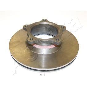 Achetez des Disque de frein ASHIKA 60-00-017 à prix pour 64,38 €
