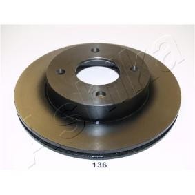 Achetez des Disque de frein ASHIKA 60-01-136 à prix pour 28,38 €