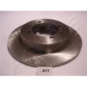 Comprar Disco de freno de ASHIKA 61-05-511 a bajo precio de 37,06 €