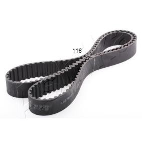 Achetez des Courroie de distribution ASHIKA 40-01-118 à prix pour 31,38 €