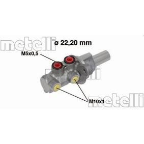 Comprar Cilindro principal de freno de METELLI 05-0684 a bajo precio de 138,53 €