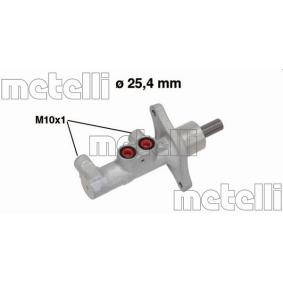 Achetez des Maître-cylindre de frein METELLI 05-0731 à prix pour 118,07 €