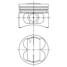 Comprar Pistón de KOLBENSCHMIDT 99753610 a bajo precio de 53,48 €