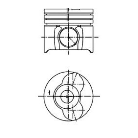 Acquista Pistone motore da KOLBENSCHMIDT 40294600 a buon mercato per soli 236,17 €